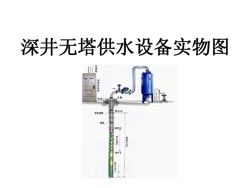 越西县井泵无塔式供水设备